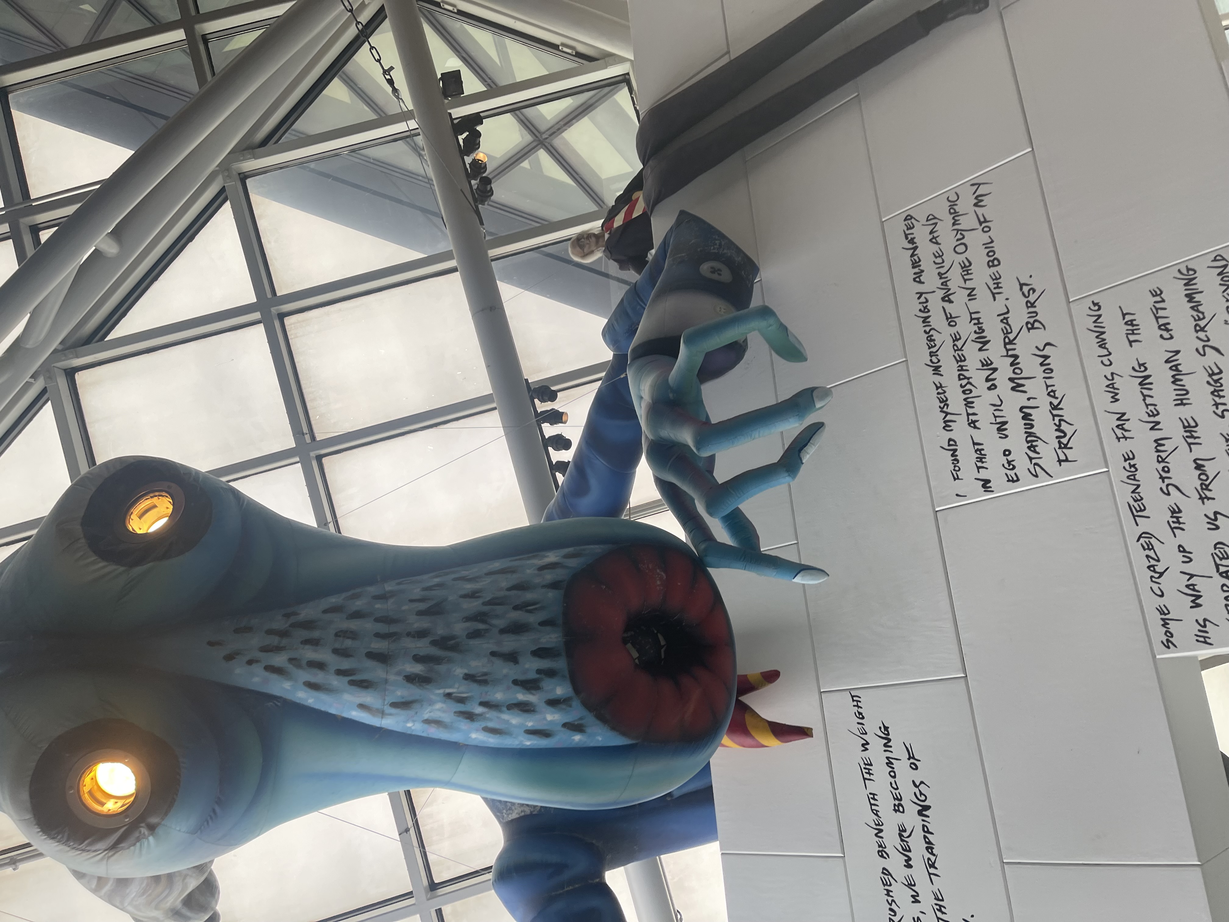 Cool alien statue